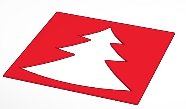 Fichier STL gratuit Pochoirs simples pour noël 🎲 ・Idée pour impression